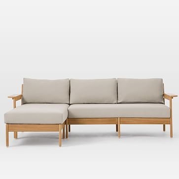 Playa Outdoor 92 in Reversible Sectional, Mast - Image 3