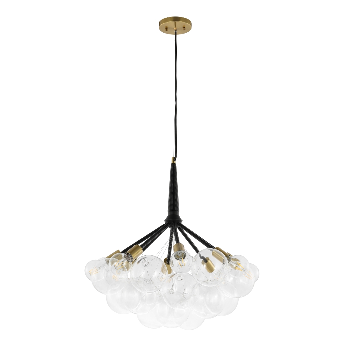 Novellia 8Lt 26" Chandelier - Multi - Safavieh - Image 3
