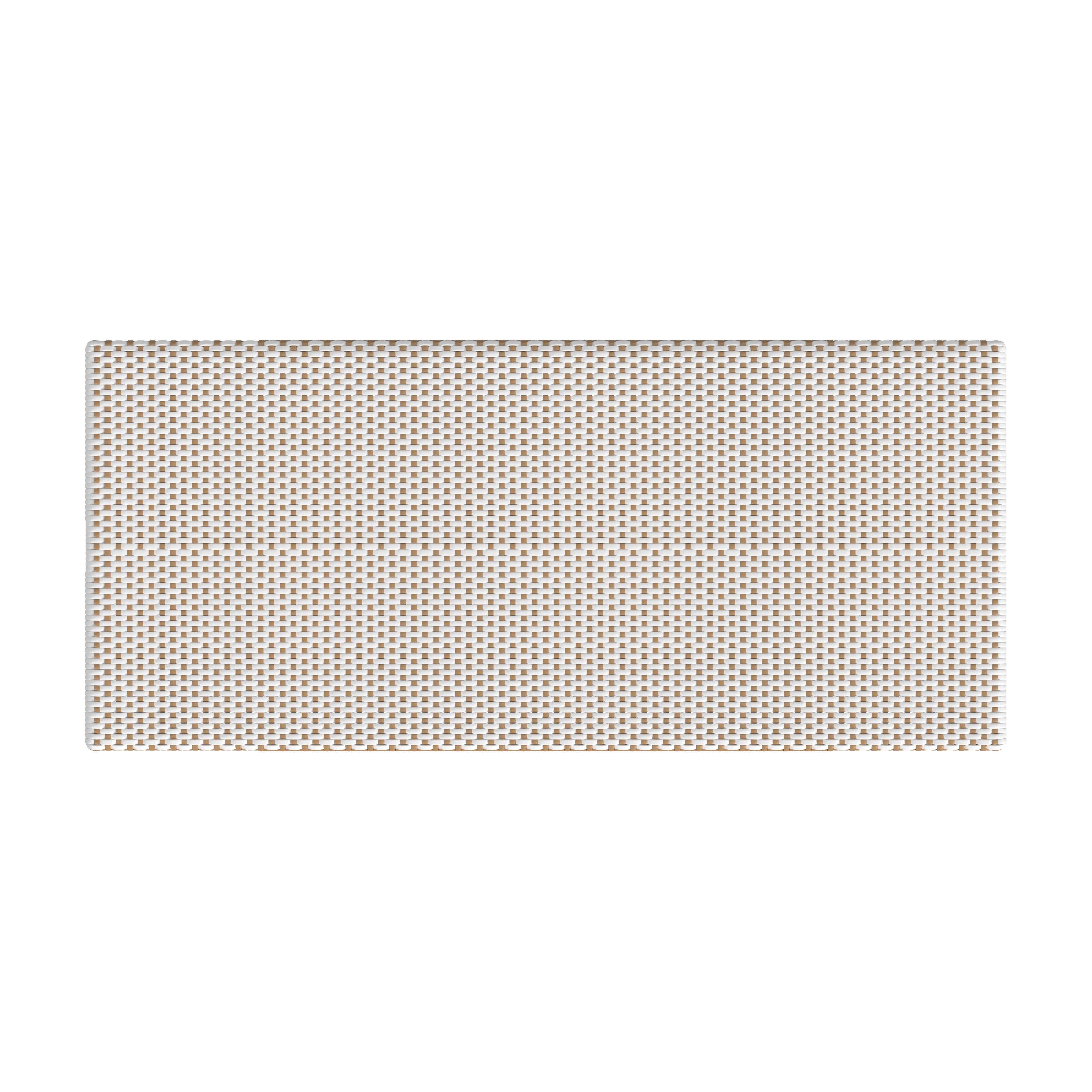 Tobias Beige and White Outdoor Bench - Image 1