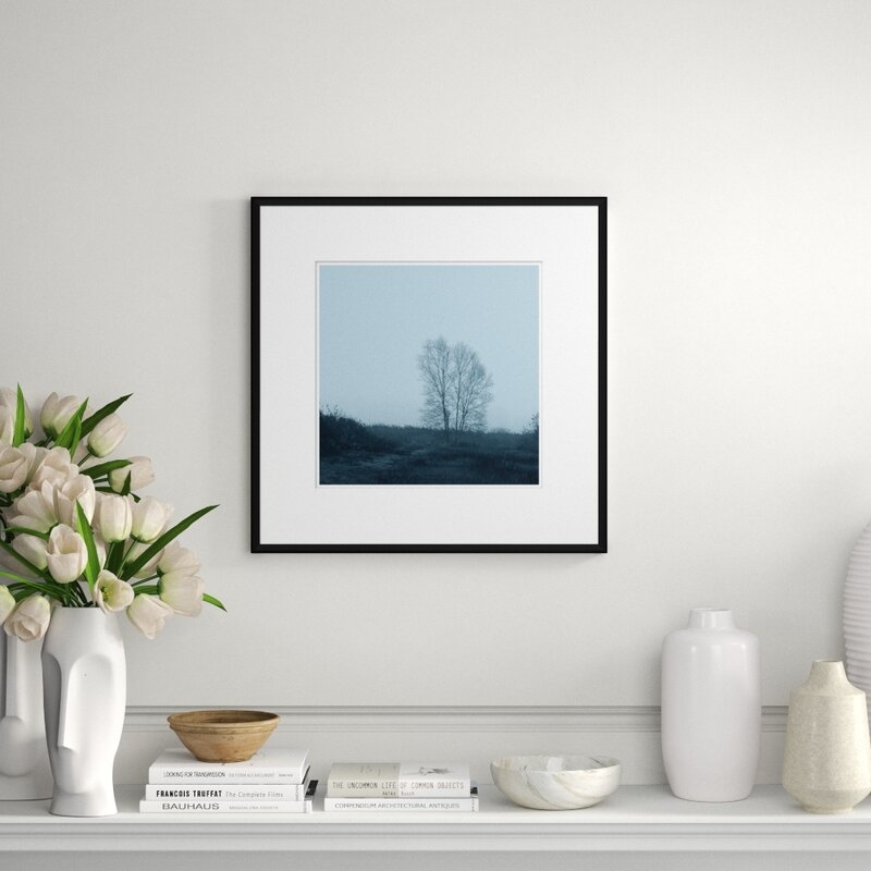 Soicher Marin Deep Blue Landscape' - Picture Frame Photograph on Paper - Image 0
