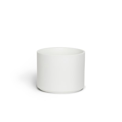 Revival Ceramics White Planter Pot, 8" - Image 1