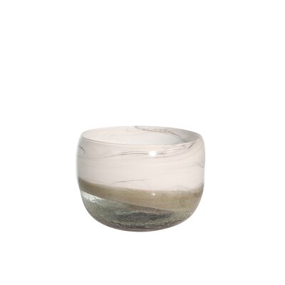Eppinger Gray 6.1'' Indoor / Outdoor Glass Jar - Image 0