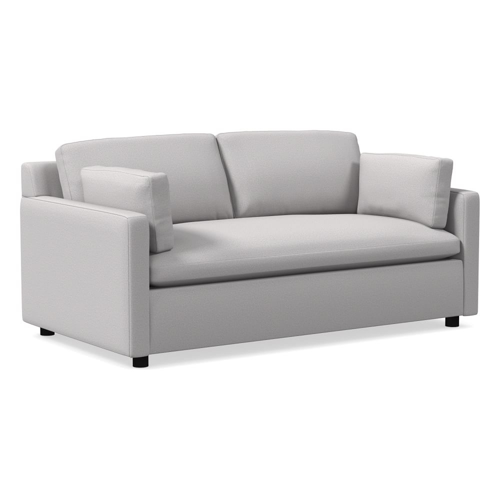 Marin 71" Sofa, Standard Depth, Chenille Tweed, Frost Gray - Image 0