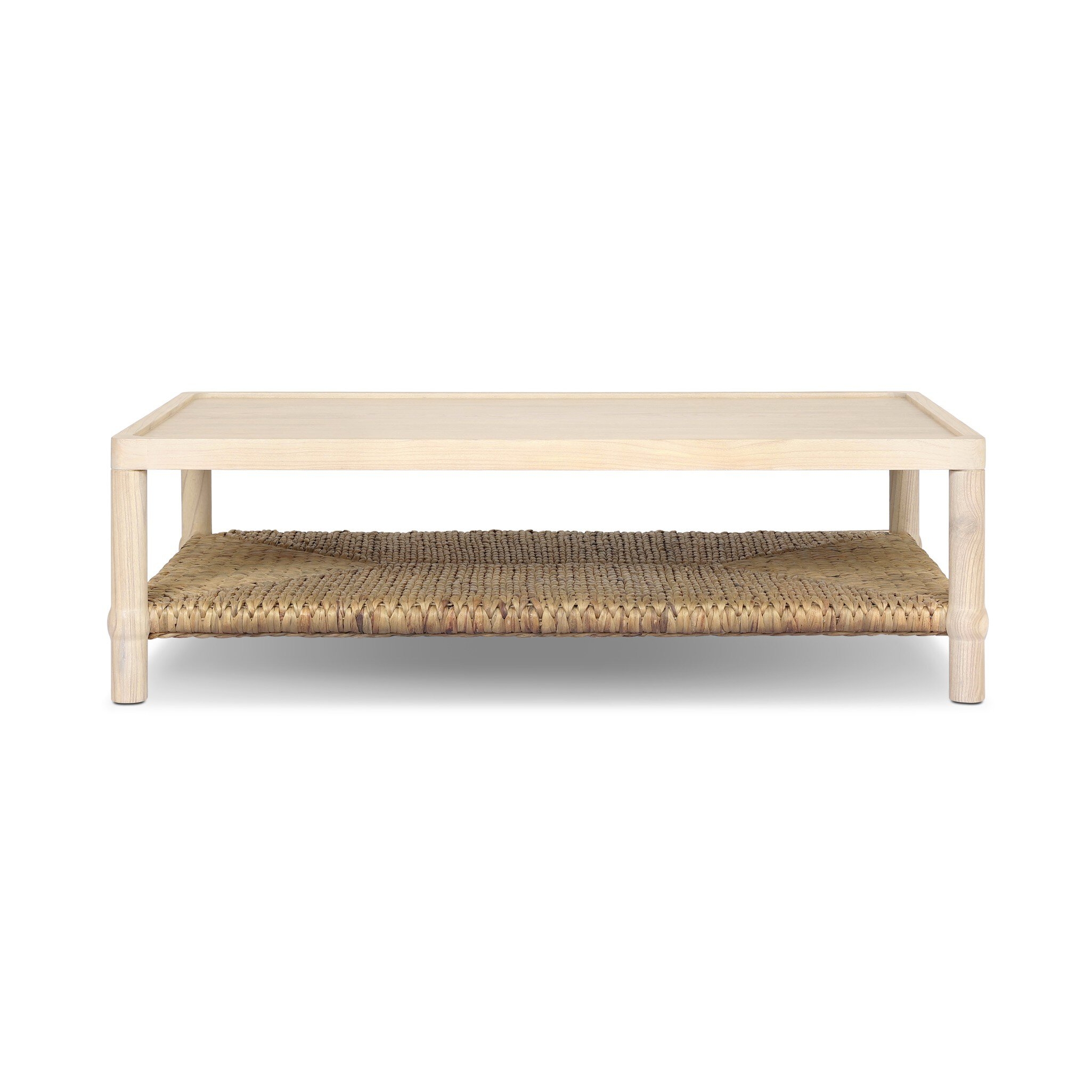 Gabriella Coffee Table - Light Natural Sungkai Veneer by Amber Lewis x Four Hands - Image 4