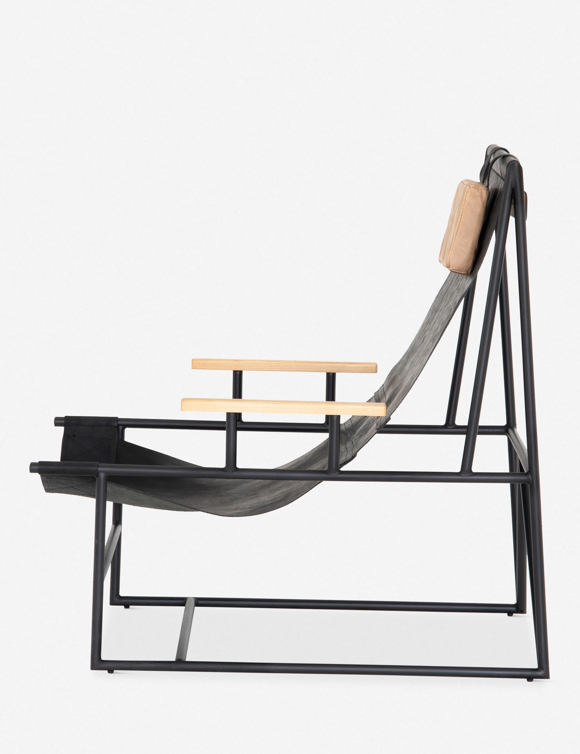 Cassie Sling Chair, Ebony Natural - Image 6