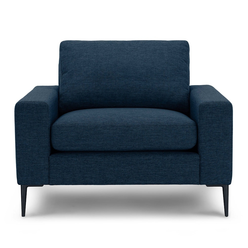 Nova 39" Lounge Chair - Twilight Blue - Image 2