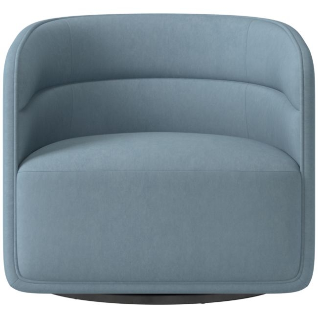 Sai Swivel Chair Lisbon Wedgewood - Image 0