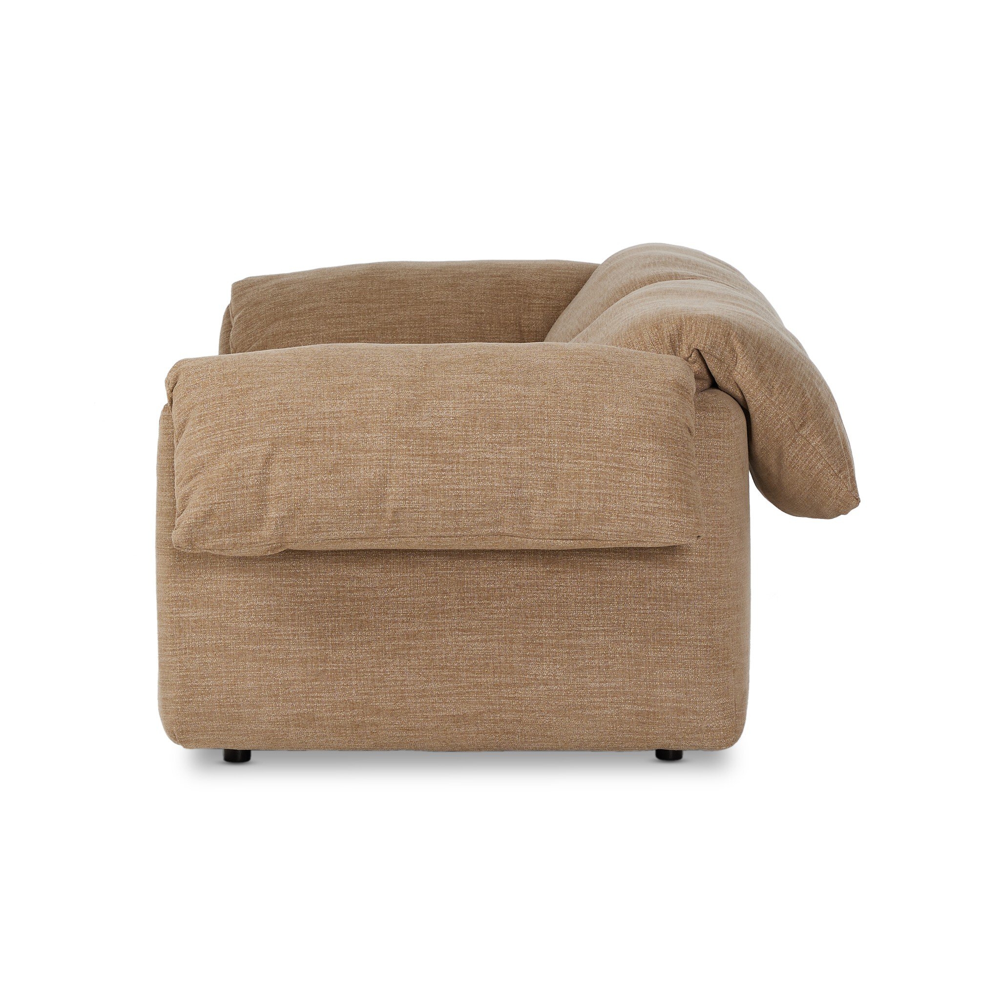 Marcel Sofa-102" - Laken Taupe - Image 2