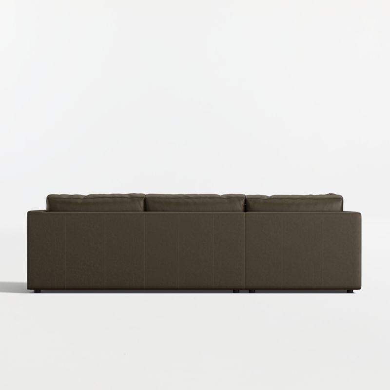 Aris 3-Piece L-Shaped Leather Sectional Sofa - Image 4