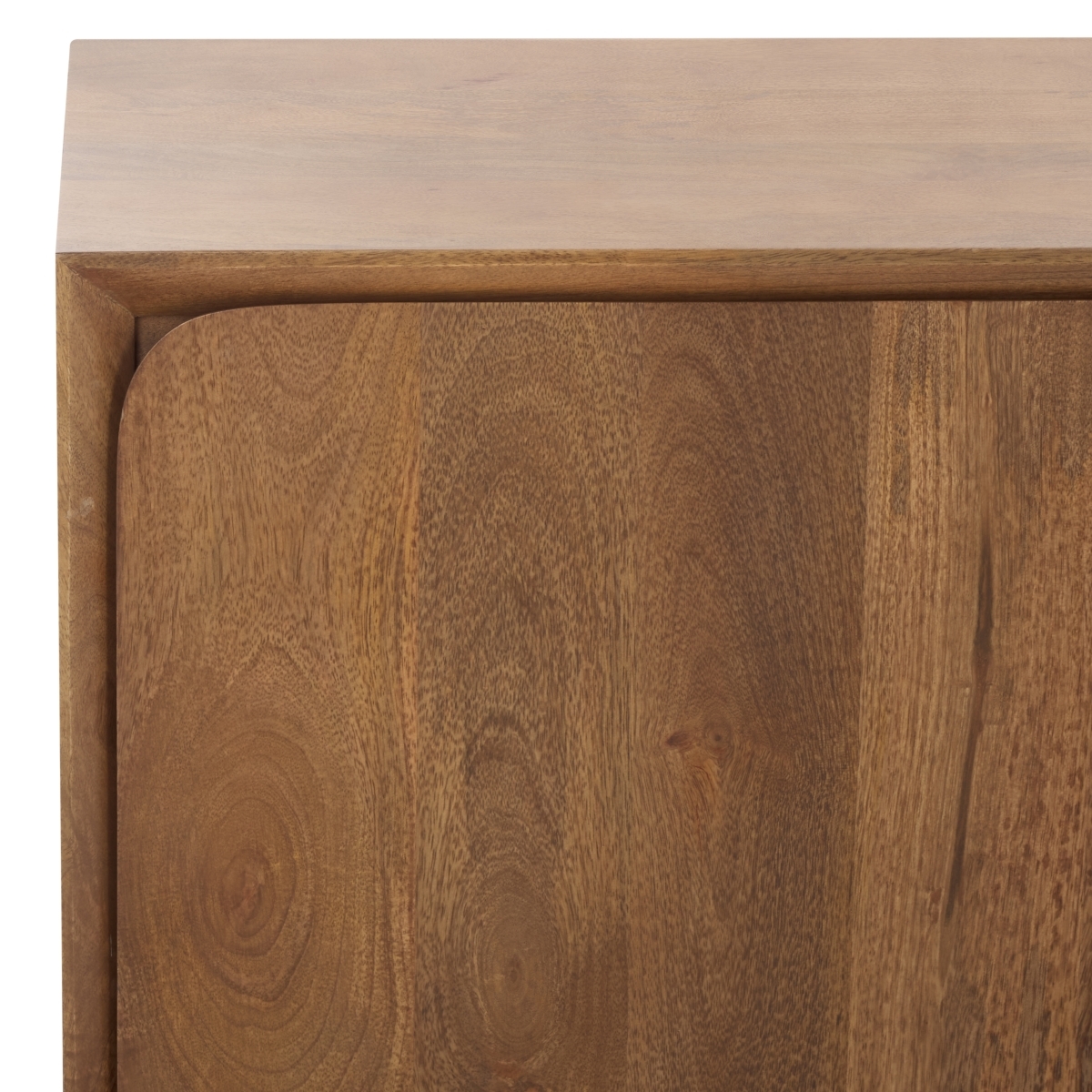 Grigorio 3 Door Wood Sideboard - Brown - Image 1