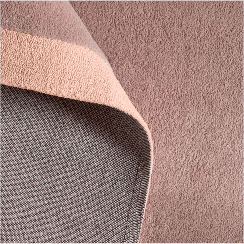 Corner Cutout Dusty Rose Kids Performance Area Rug 6'x9' - Image 2