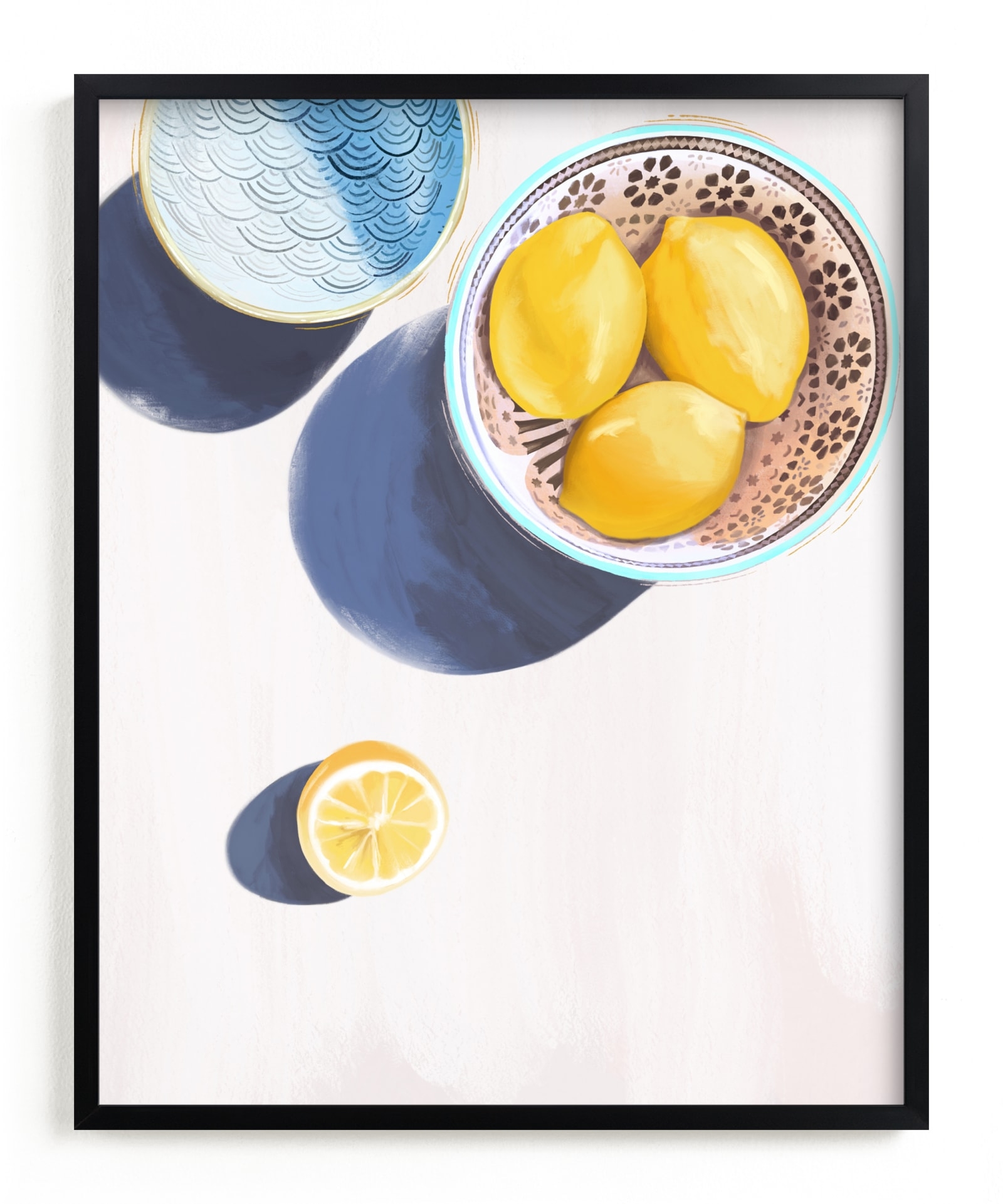 Flatlay Lemon Study No.3 Limited Edition Fine Art Print 2 - Image 0