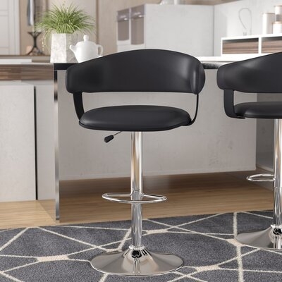 Nala Adjustable Height Swivel Bar Stool - Image 0