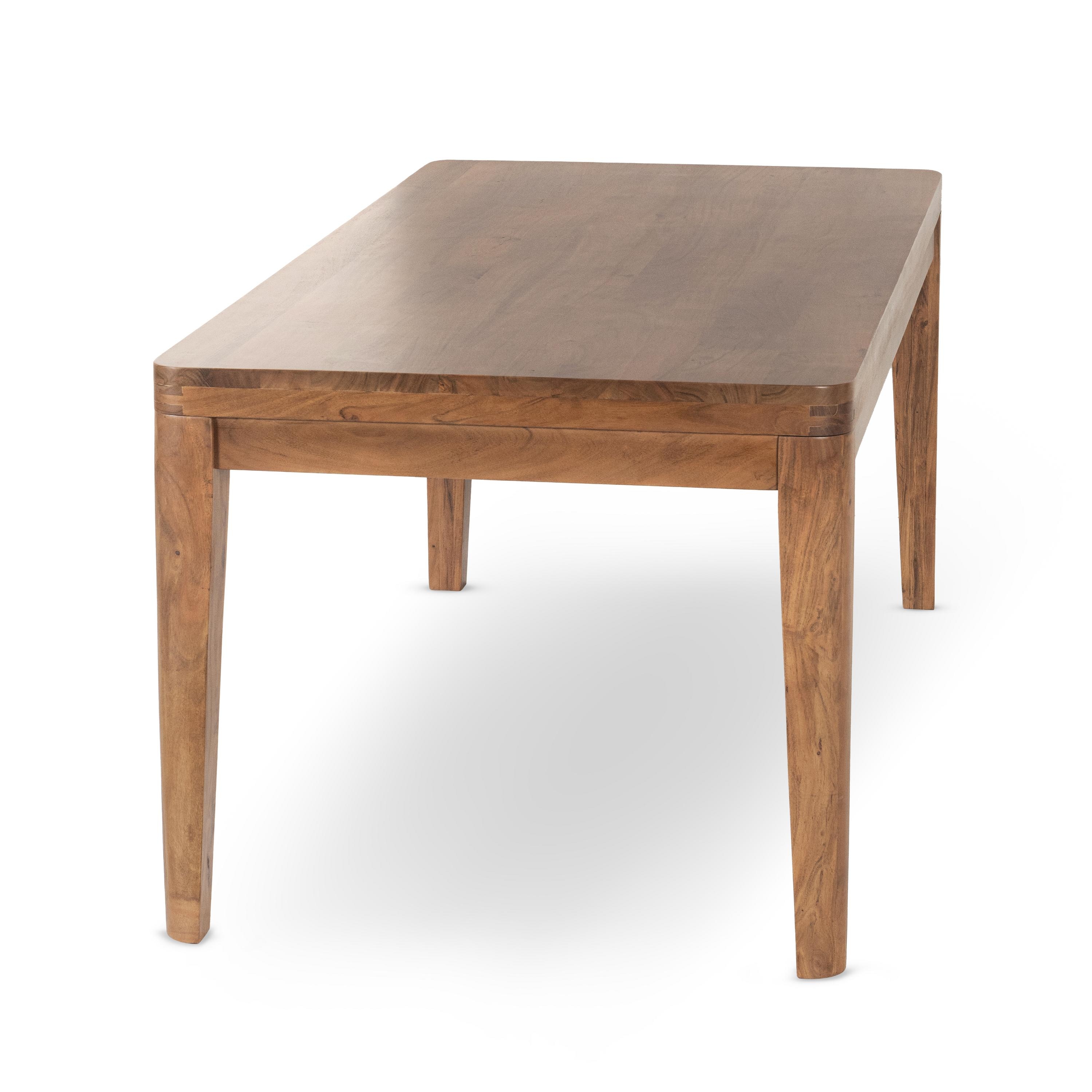 Arno Acacia Wood 72" Dining Table Natural - Image 2