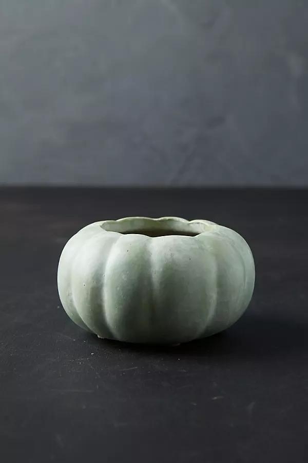 Ceramic Pumpkin Planter, Mini - Image 0