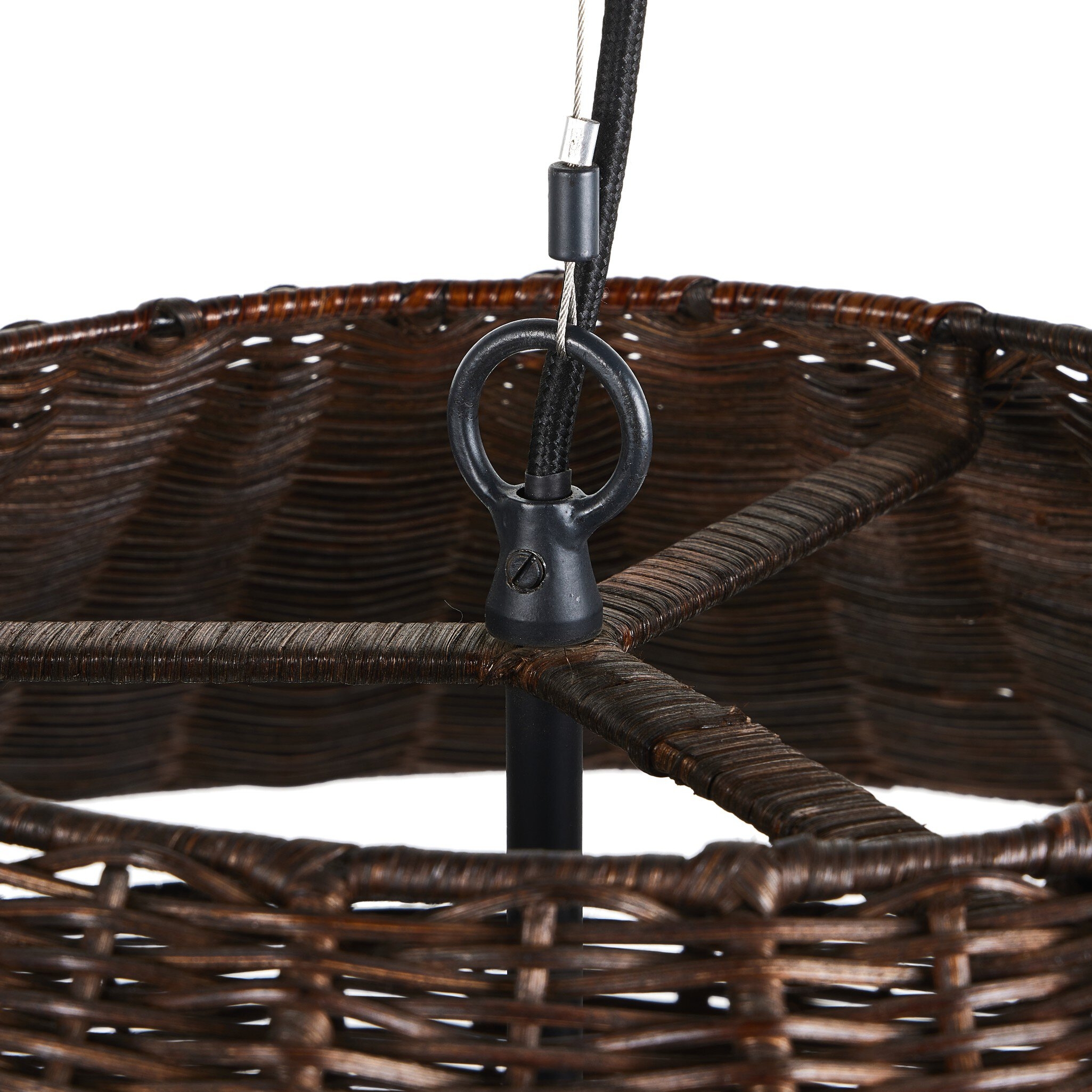 Mccarthy Pendant - Brown Rattan - Image 5
