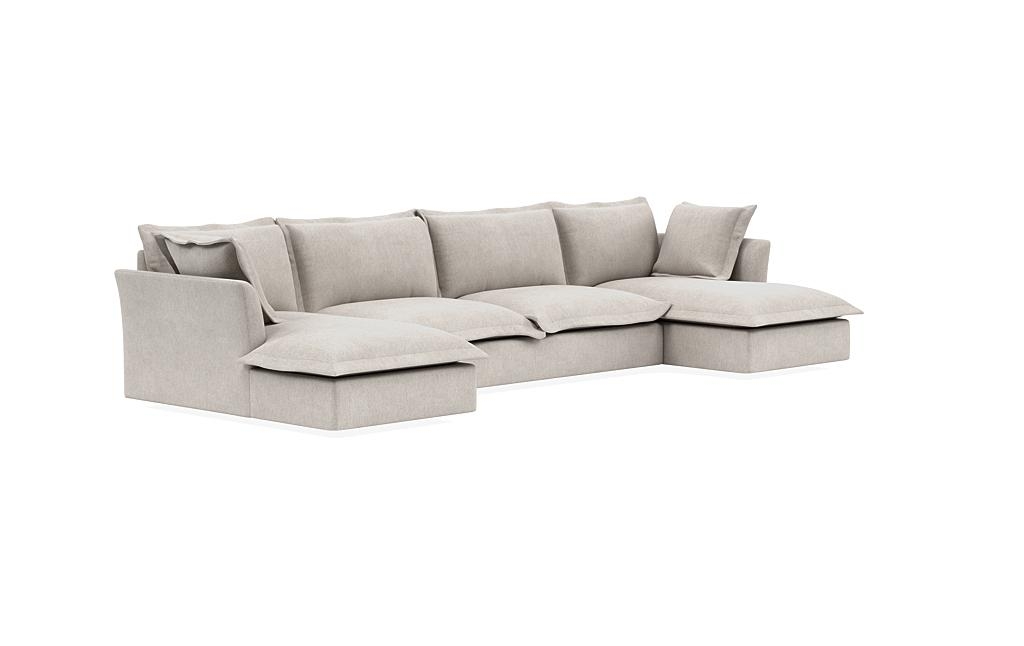 Skylar 3 Piece (4 Seat) U Chaise Sectional - Image 1