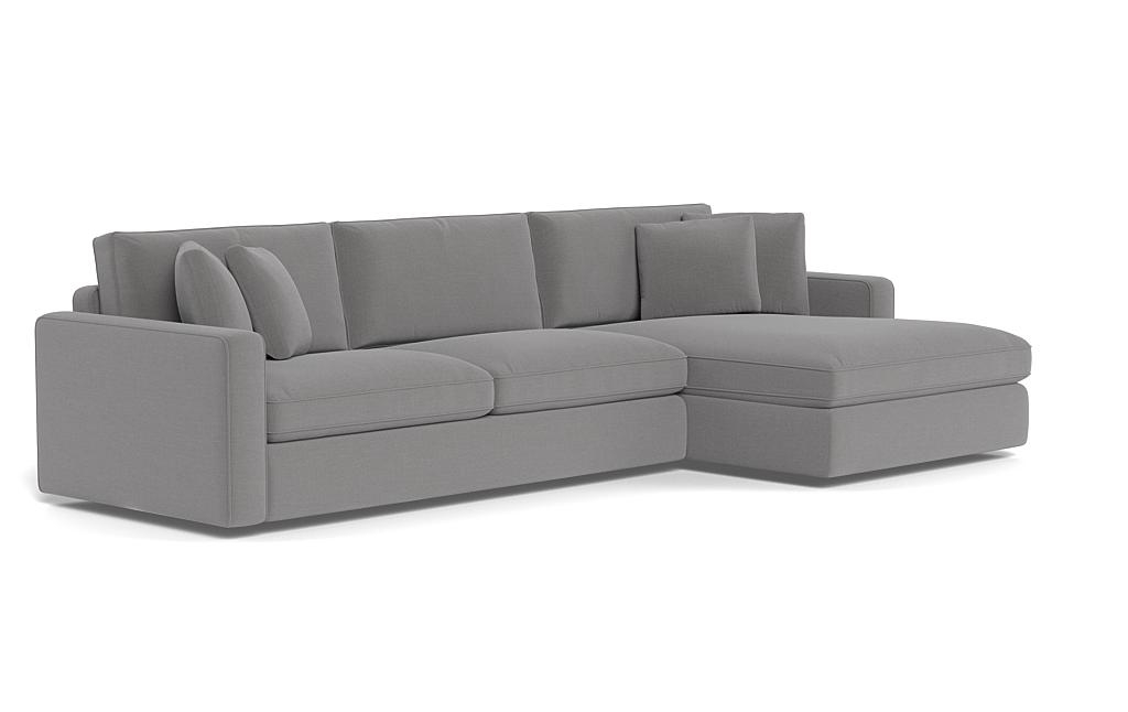 James 3-Seat Right Chaise Sectional - Image 1