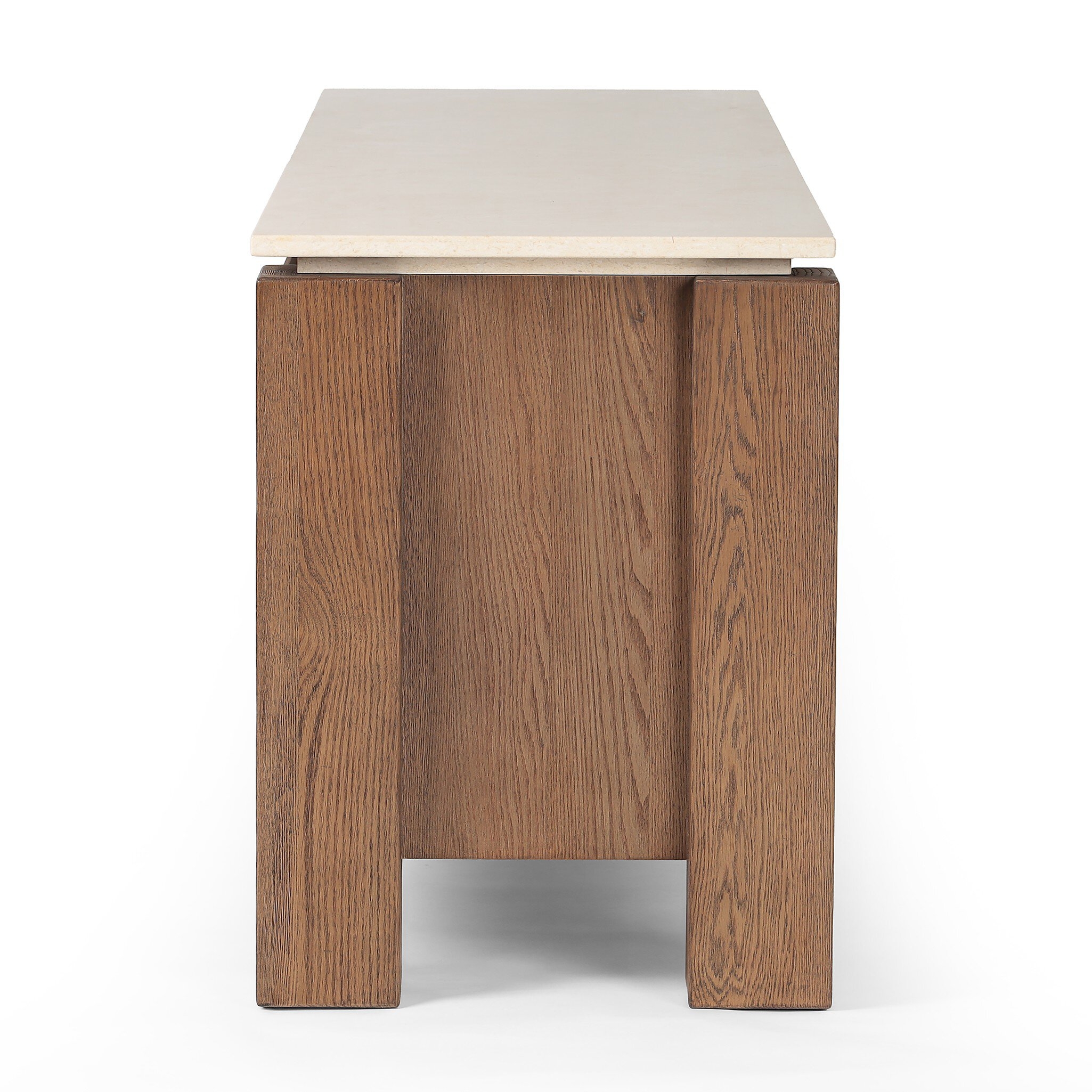 Gibbs Media Console - Tan Oak Veneer - Image 2