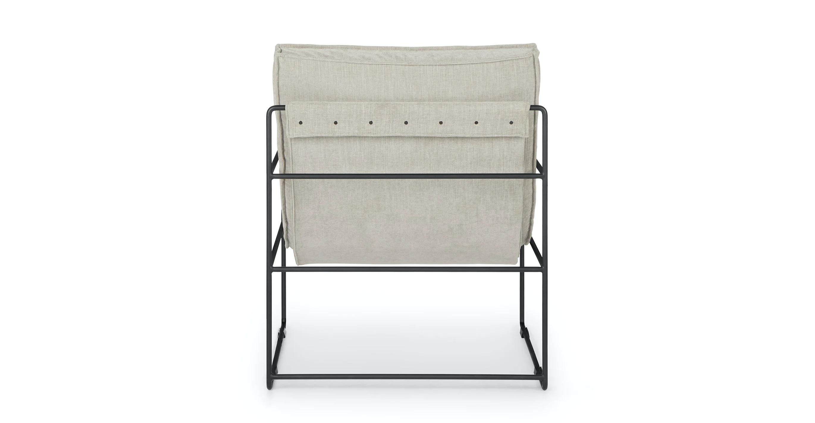Entin Whistle Gray Lounge Chair - Image 3
