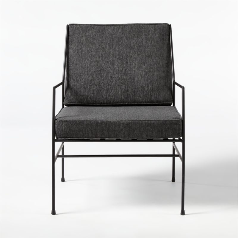 Pavilion Lounge Chair with Grey Sunbrella ® Cushions Model 6471 - Image 2