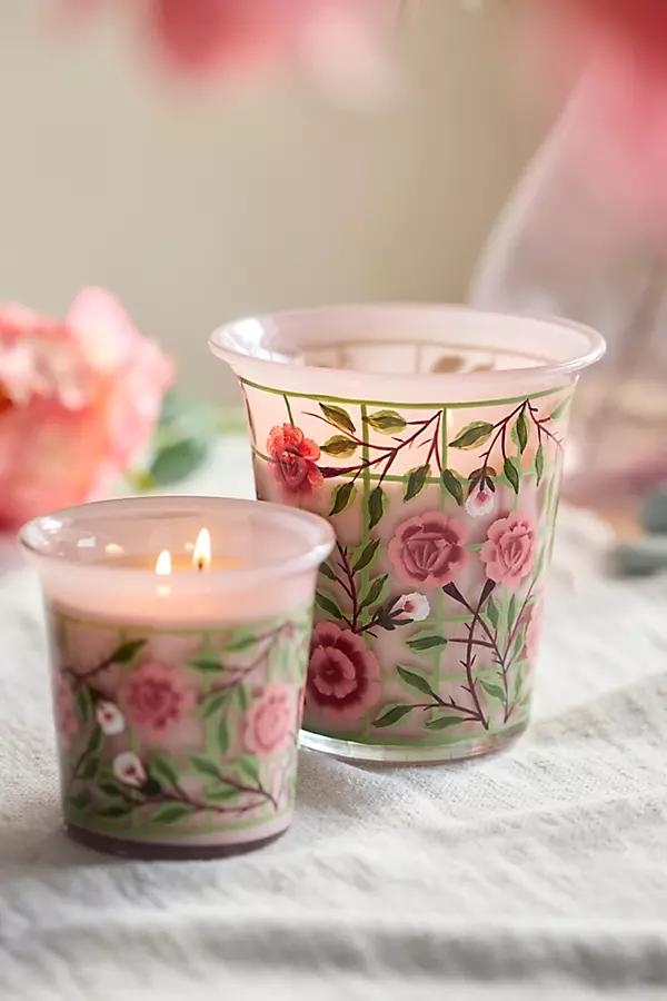 Garden Lattice Candle - Image 0