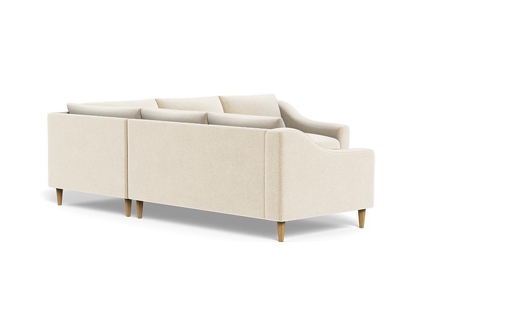Saylor Slope Arm Corner 4-Seat Sectional Sofa - Image 1