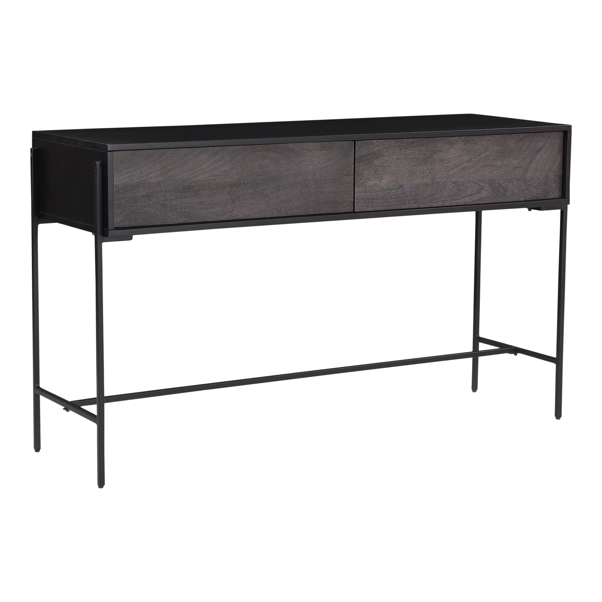 Tobin Console Table Charcoal Grey - Image 1