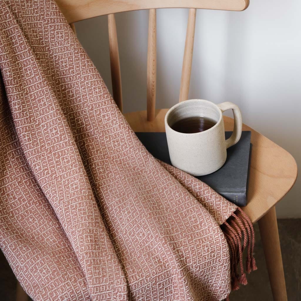 The Citizenry Lirio Alpaca Throw | Clay - Image 3