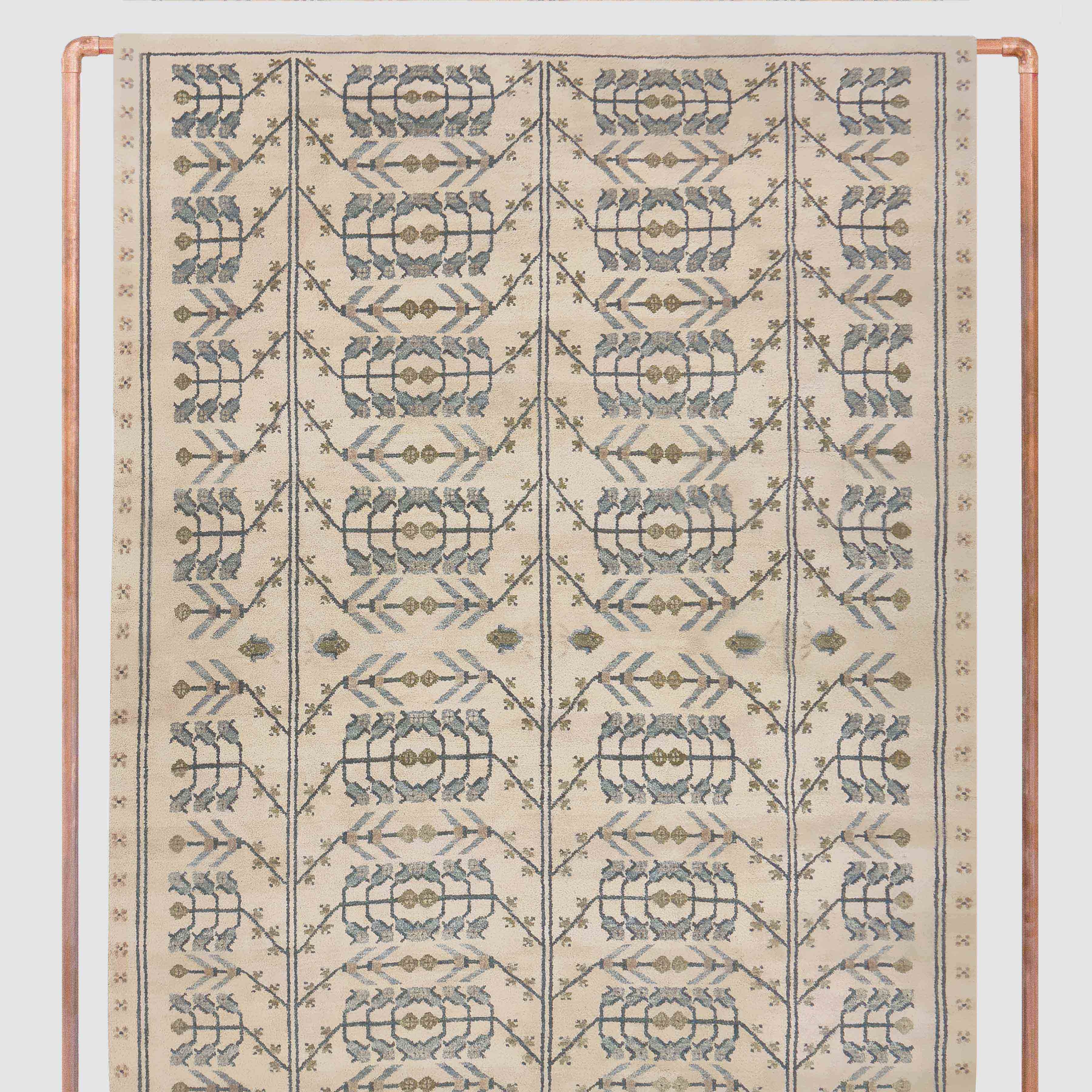 The Citizenry Astrid Hand-Knotted Area Rug | 6' x 9' | Rose - Image 1