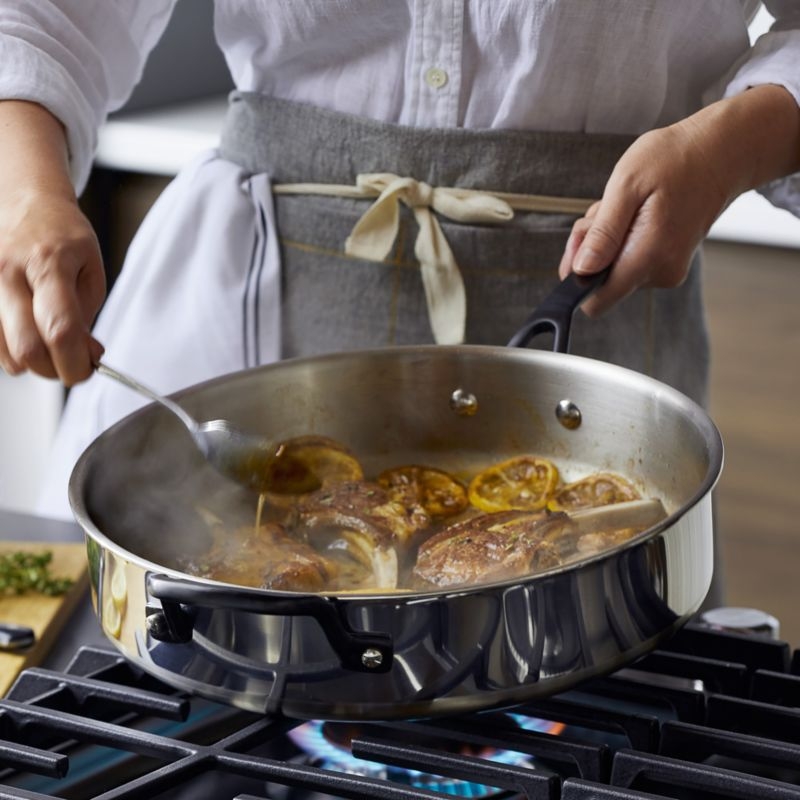 KitchenAid ® 10-Piece 5-Ply Clad Stainless Steel Cookware Set - Image 1