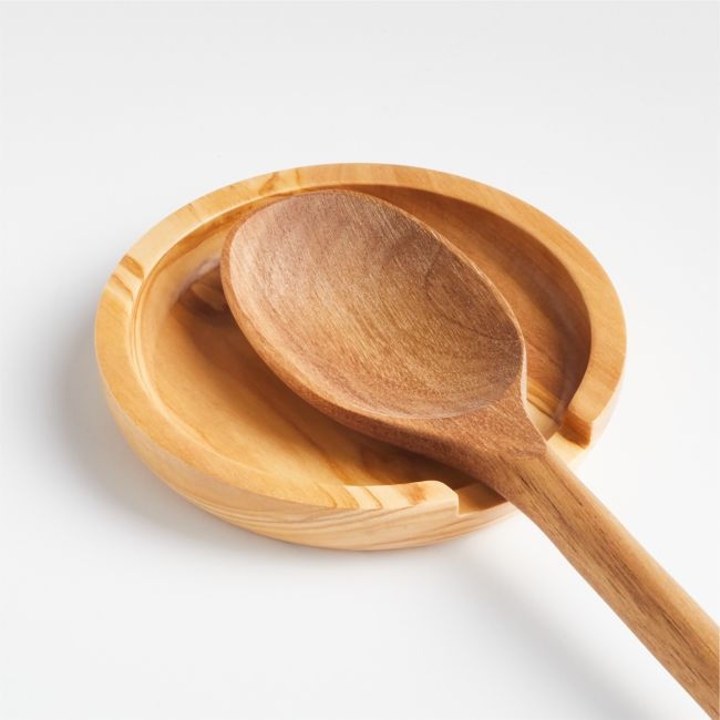 Olivewood Spoon Rest - Image 0
