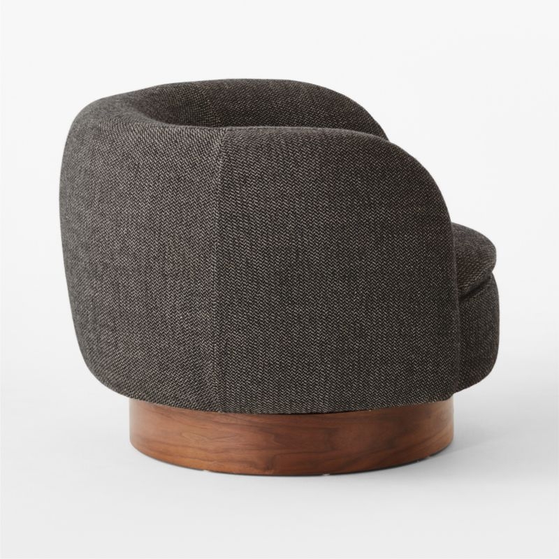 Muir Swivel Chair Kanvas Sand by Lawson-Fenning - Image 3