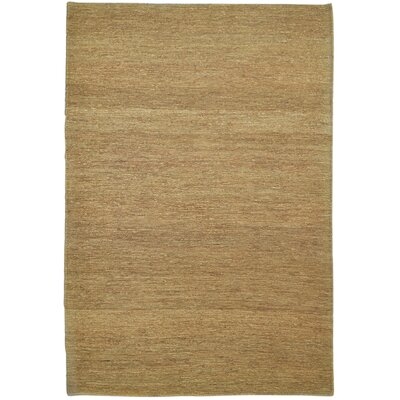 One-of-a-Kind Hand-Knotted 5' x 8' Jute/Sisal Area Rug in Gold - Image 0