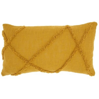 Remi Cotton Abstract Lumbar Pillow - Image 0