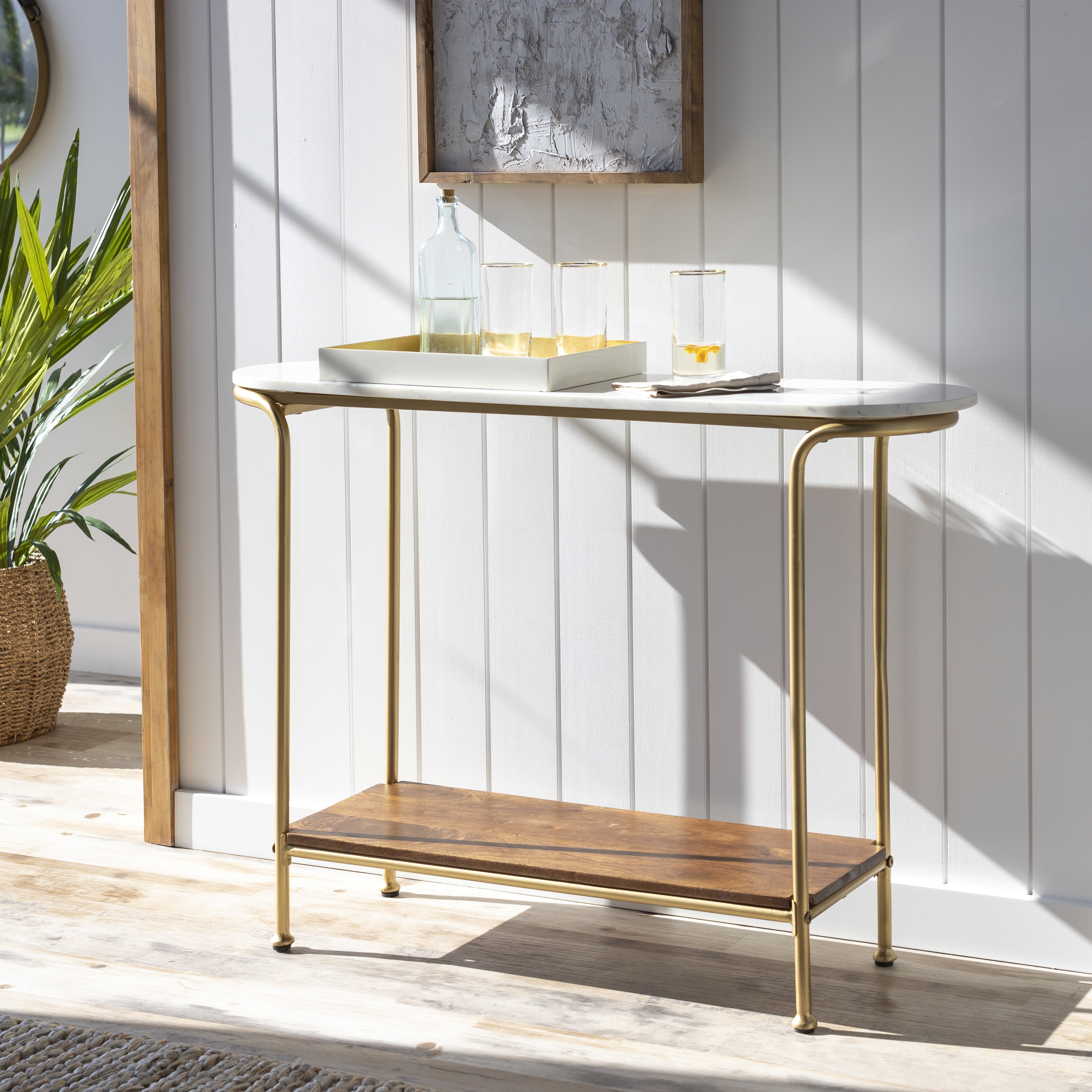 Livabliss Nicola  30"H x 43"W x 11"D Console Table - Image 1