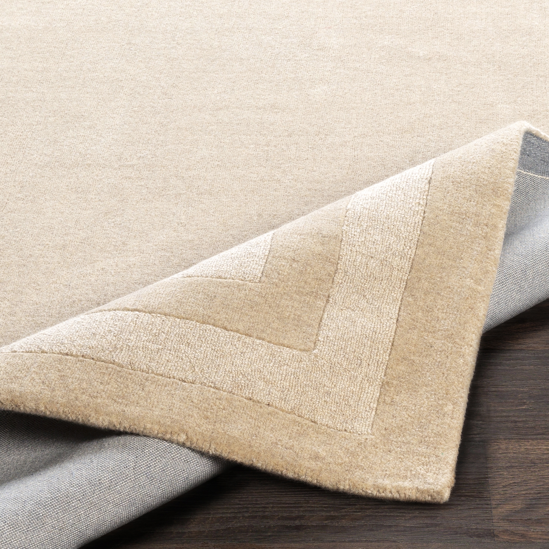 Sorrento Beige Indoor 2'6" x 8' Handmade Rug - Image 4