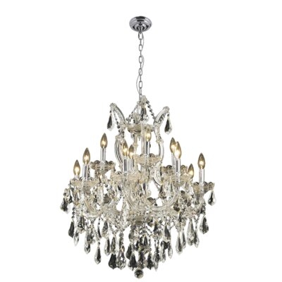 Trappe 13 - Light Candle Style Empire Chandelier with Crystal Accents - Image 0