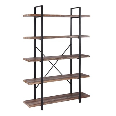 5-Tier Metal Etagere Bookcase Home Office - Image 0