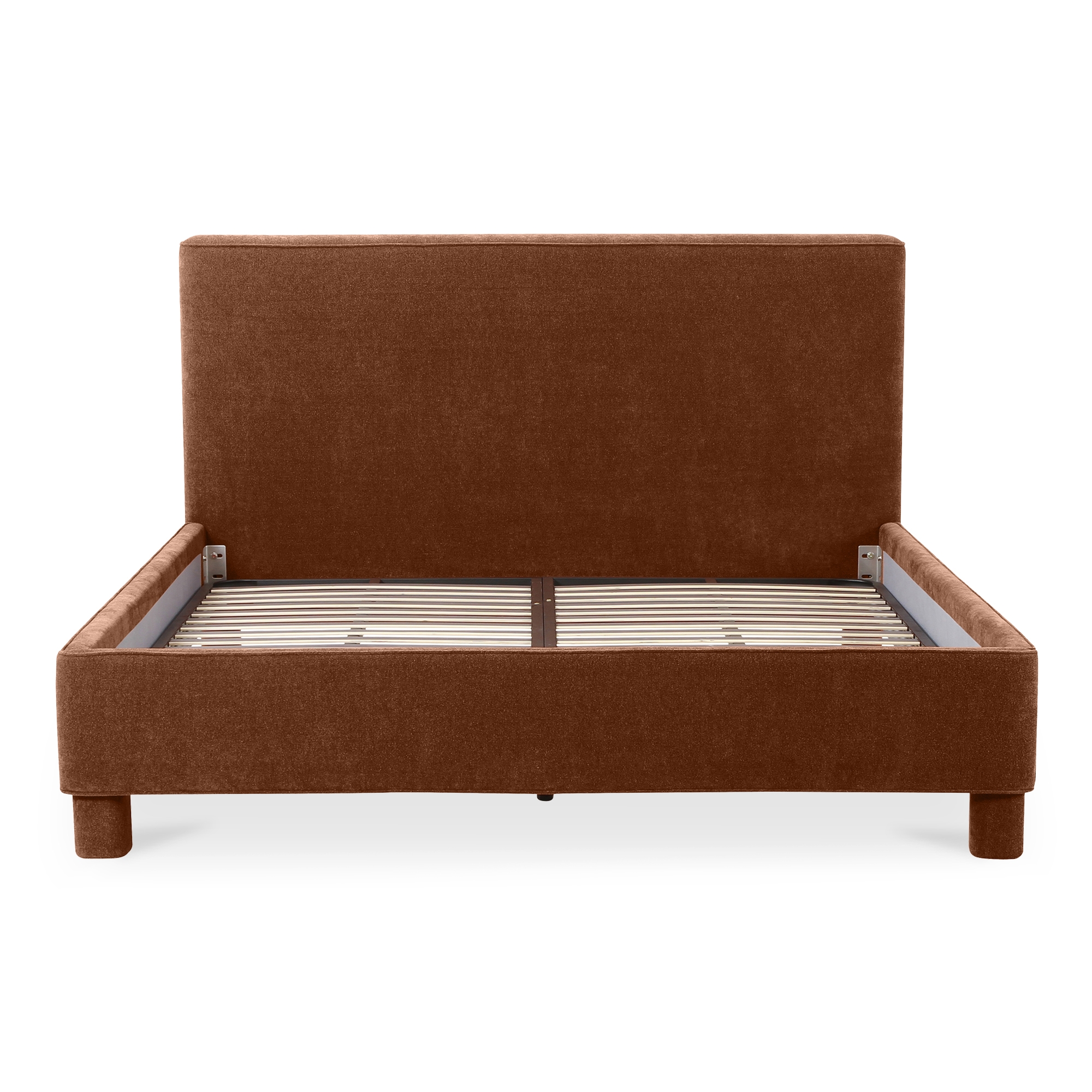 Ichigo Queen Bed Deep Orange - Image 1