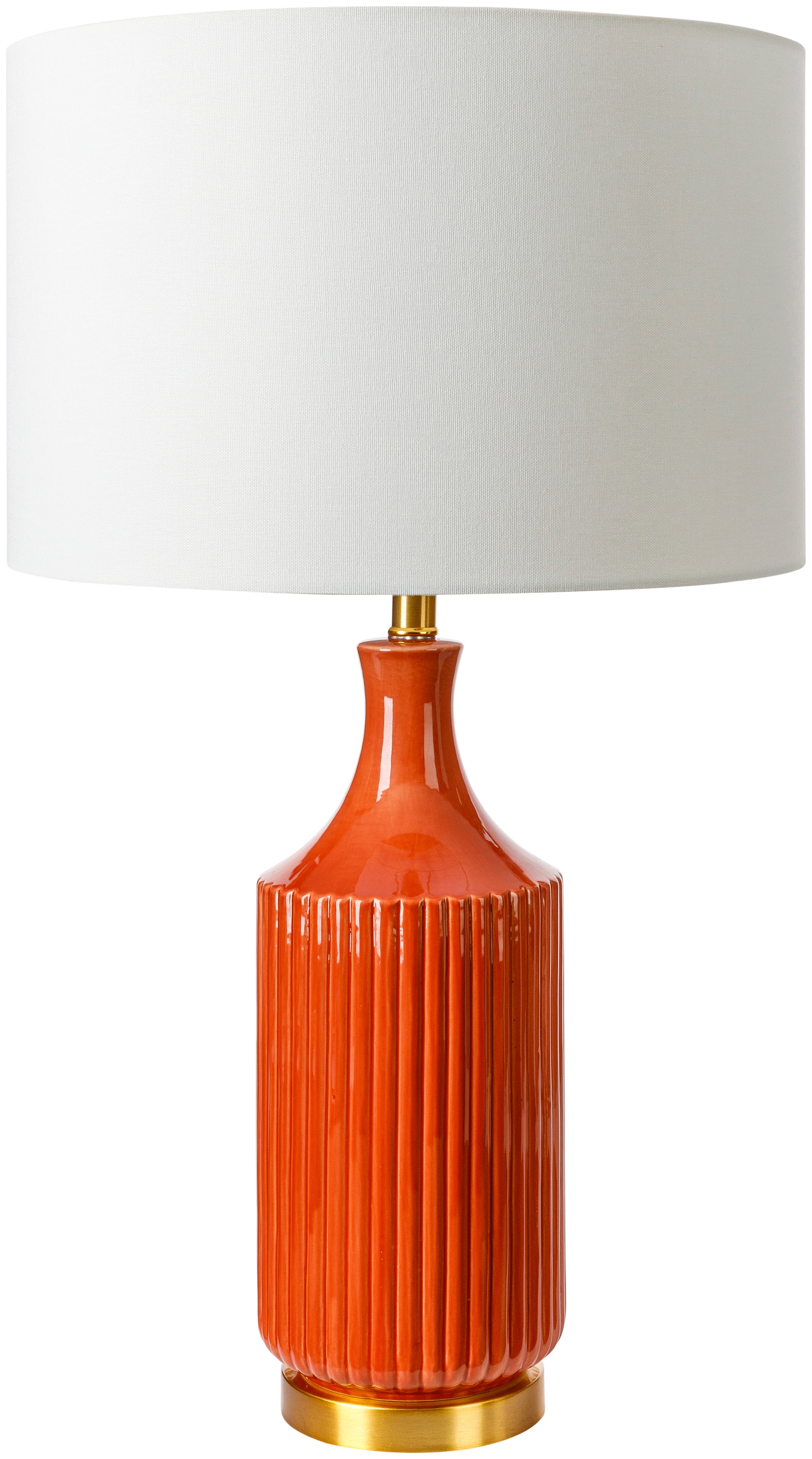 Filaki Tan Glazed 31"H x 17"W x 17"D Accent Table Lamp - Image 0