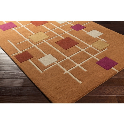 Forum Red Indoor 12' x 15' Handmade Rug - Image 1