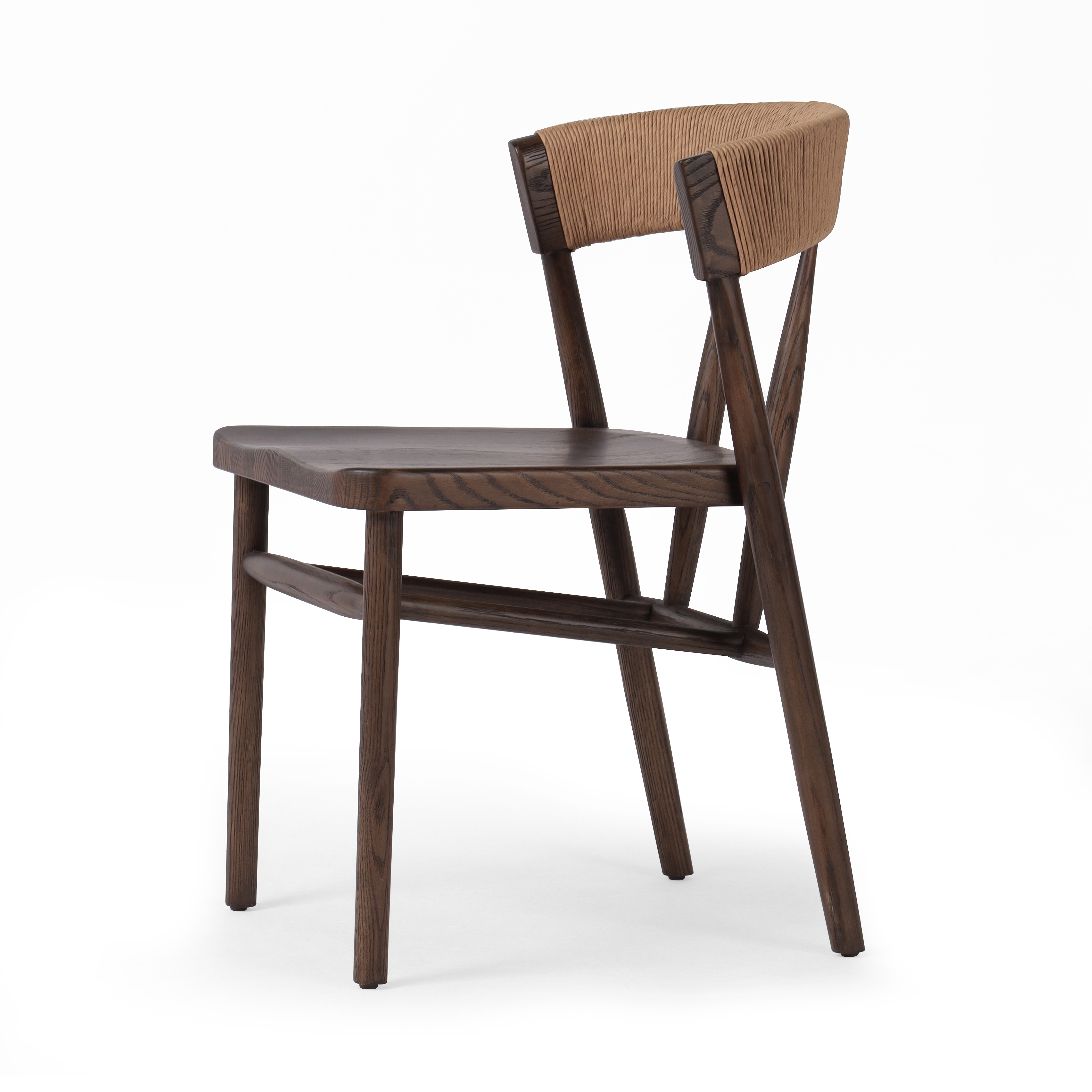 Buxton Dining Chair - Natural Paper Rush - Image 1