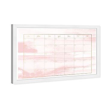 Watercolor Blush Calendar Dry Erase Board, Wall Art, 18x26x0.5 - Image 3