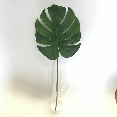Monstera Leaf in Decorative Vase - Image 0