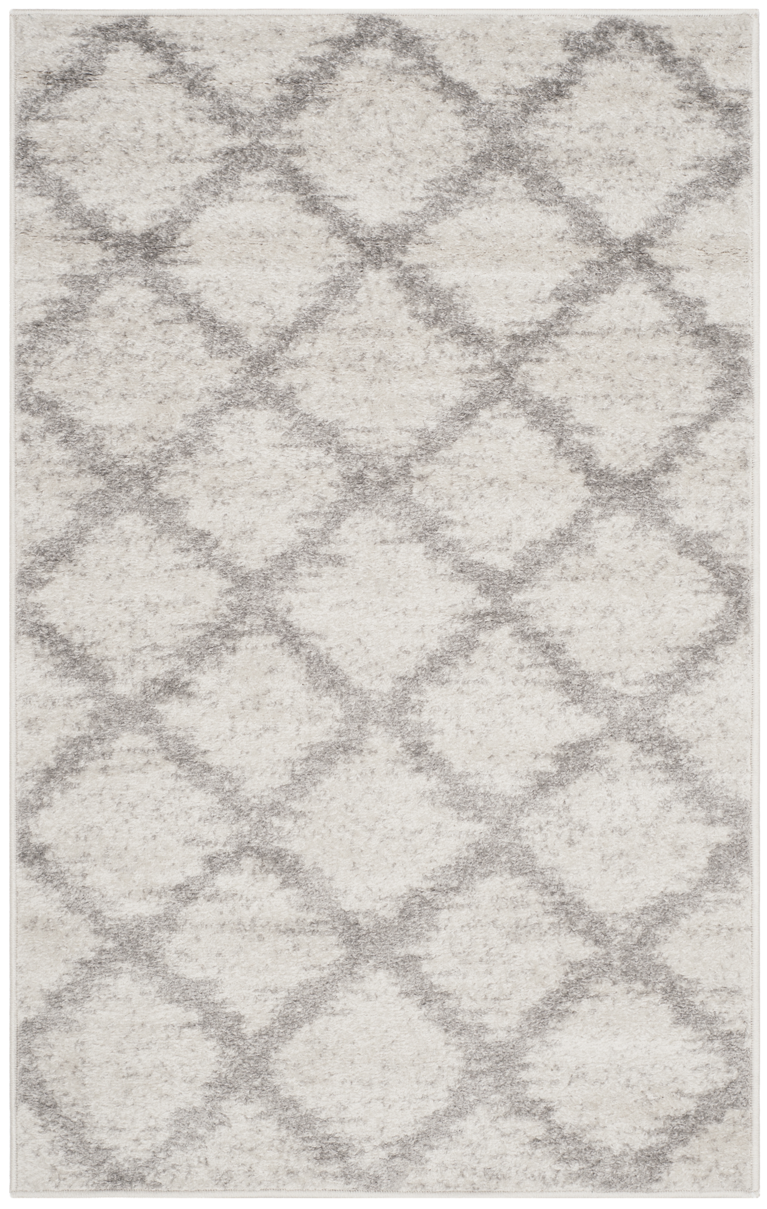 Arlo Home Woven Area Rug, ADR122B, Ivory/Silver,  3' X 5' - Image 0