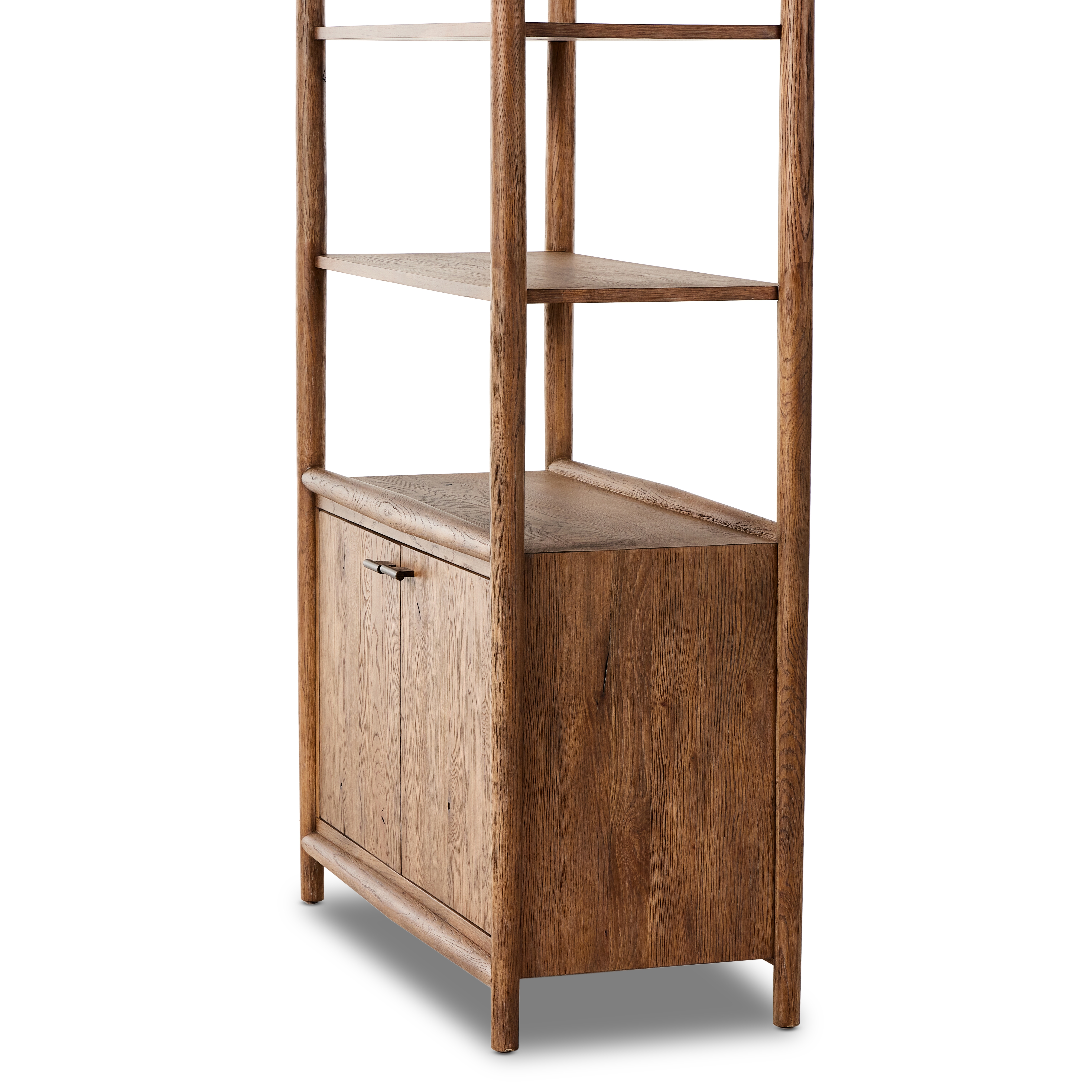 Glenview Bookcase - Weathered Oak - Image 2