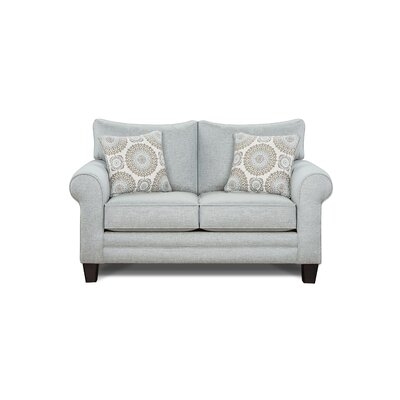 Sedgley 62 inches Round Arms Loveseat - Image 0