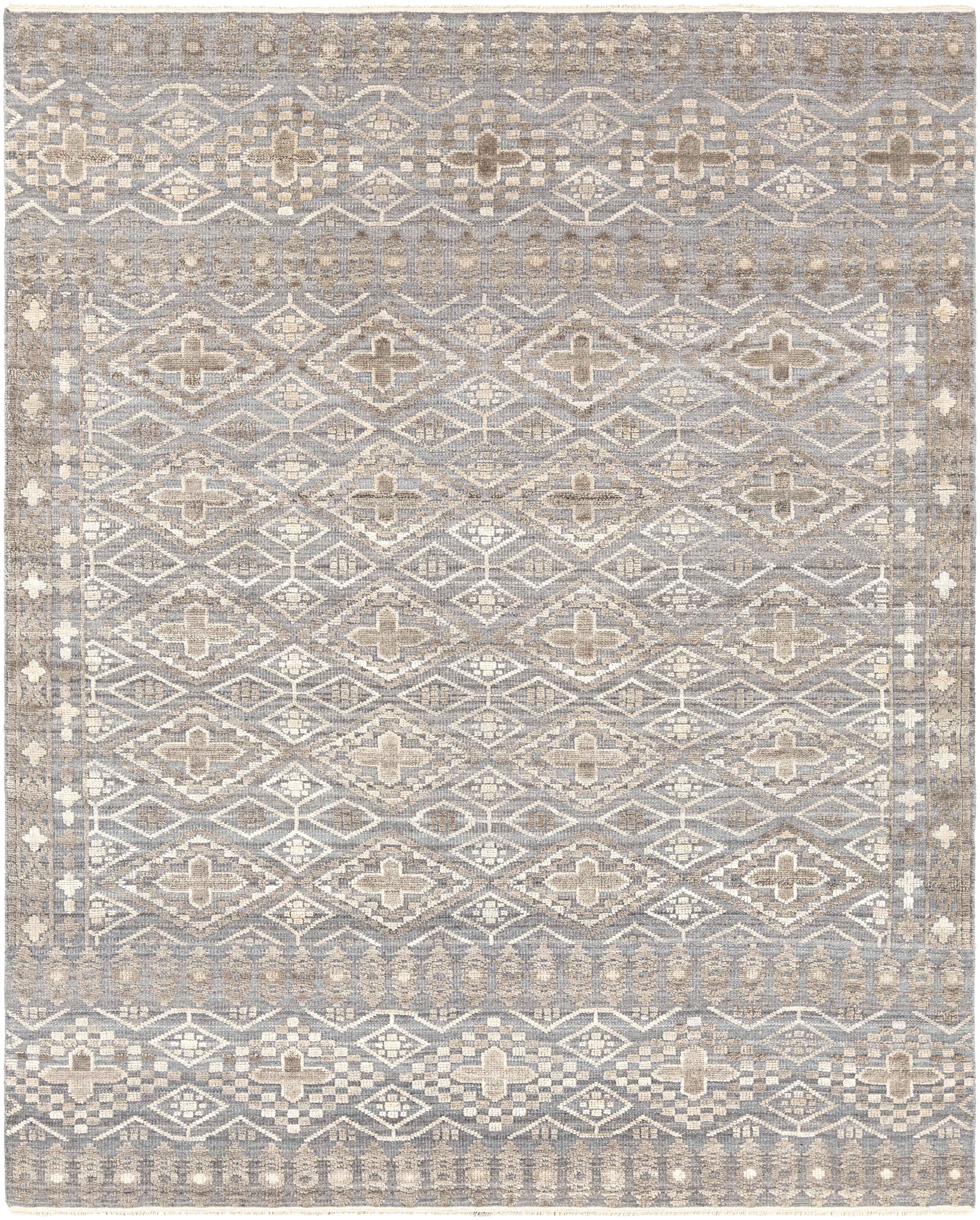 Nobility Beige Indoor 2' x 3' Handmade Rug - Image 0