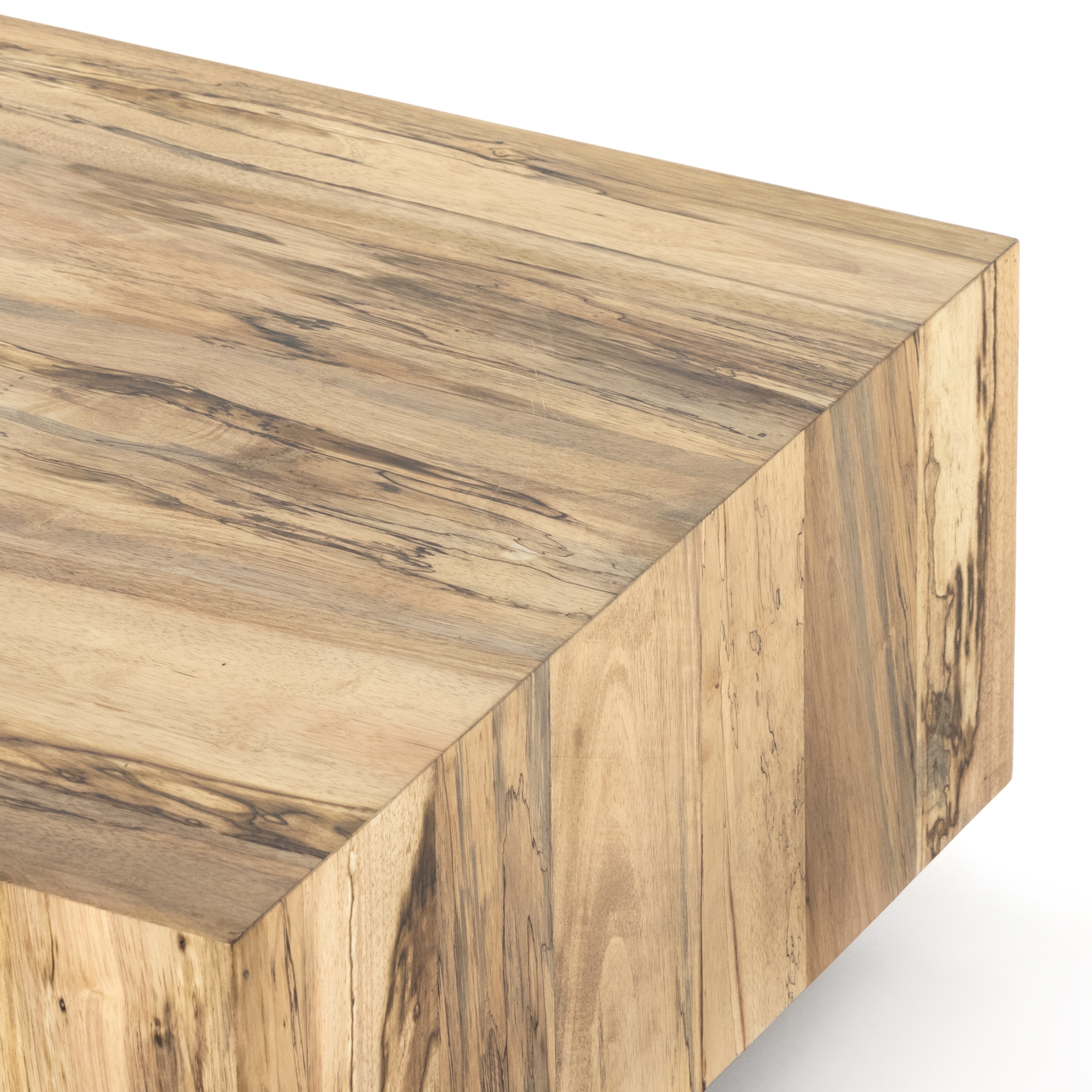 Hudson Rectangle Coffee Table - Spalted Primavera - Image 9